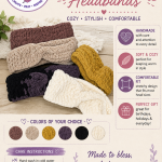 Hand Crocheted Headband 1