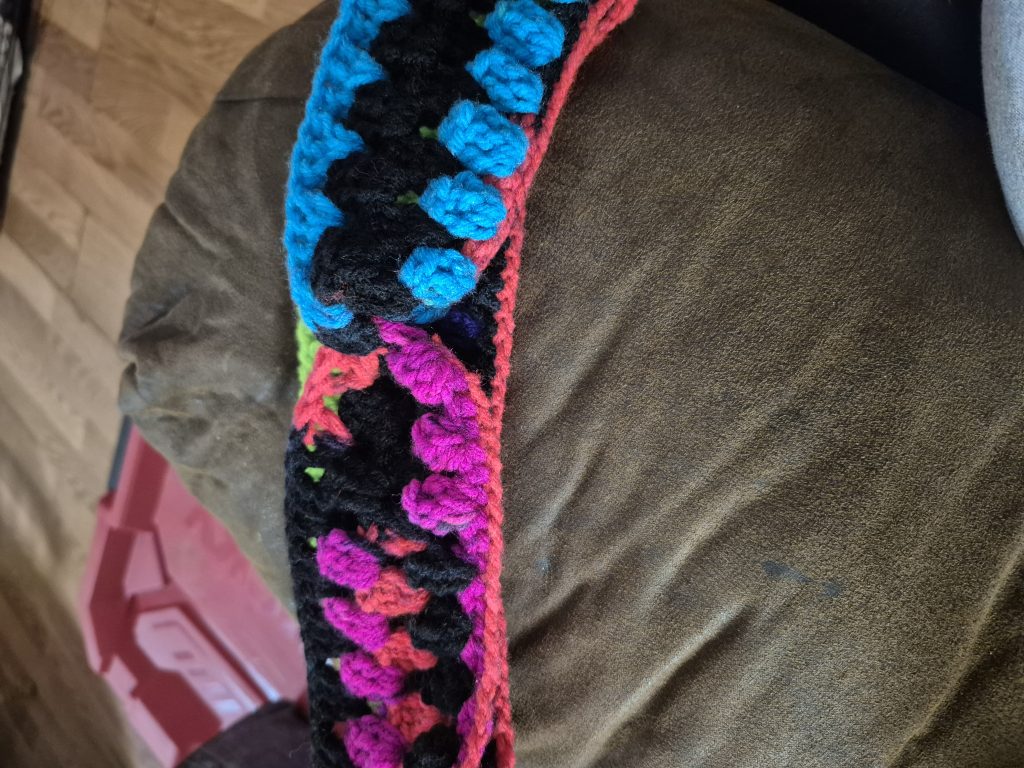 Hand Crocheted Headband view 2