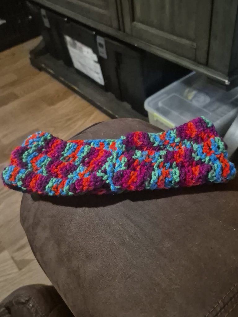 Hand Crocheted Headband view 5